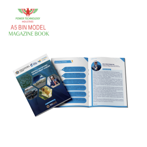 A5 bin model magazine book